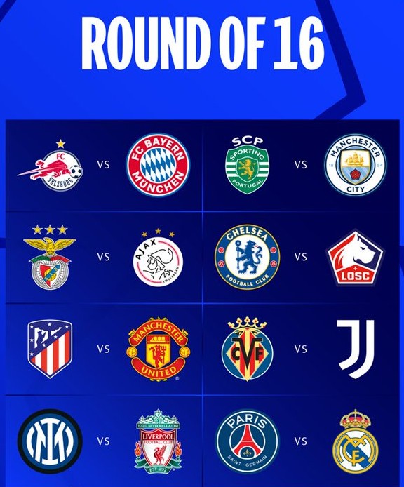 UCL Round of 16